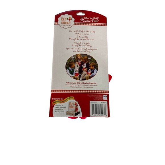 The Elf on the Shelf Plushee Pals Brown Eyes Boy New - Picture 2 of 7